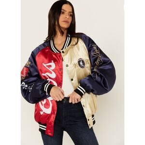 The Laundry Room Women's Satin
Heritage Coors Bomber Jacket Size Medium